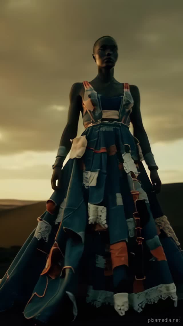 Earthen Couture Rebirth - Fashion & Beauty AI stock